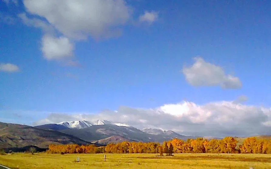 Pintler Mountains near Anaconda, Montana, showing rugged mountain terrain and landscape