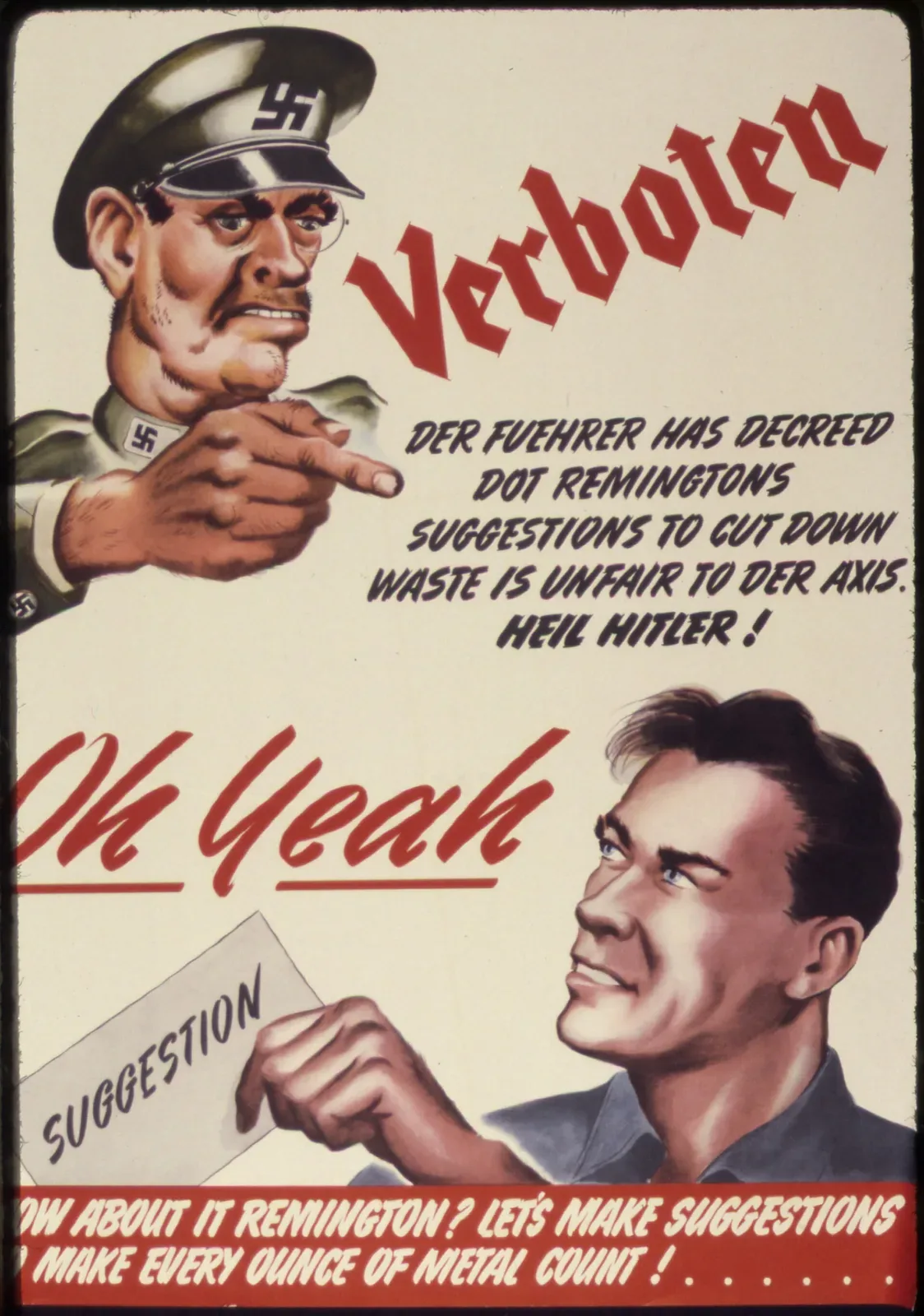 Historical photograph showing Remington firearms manufacturing facility during World War era, with workers at production stations