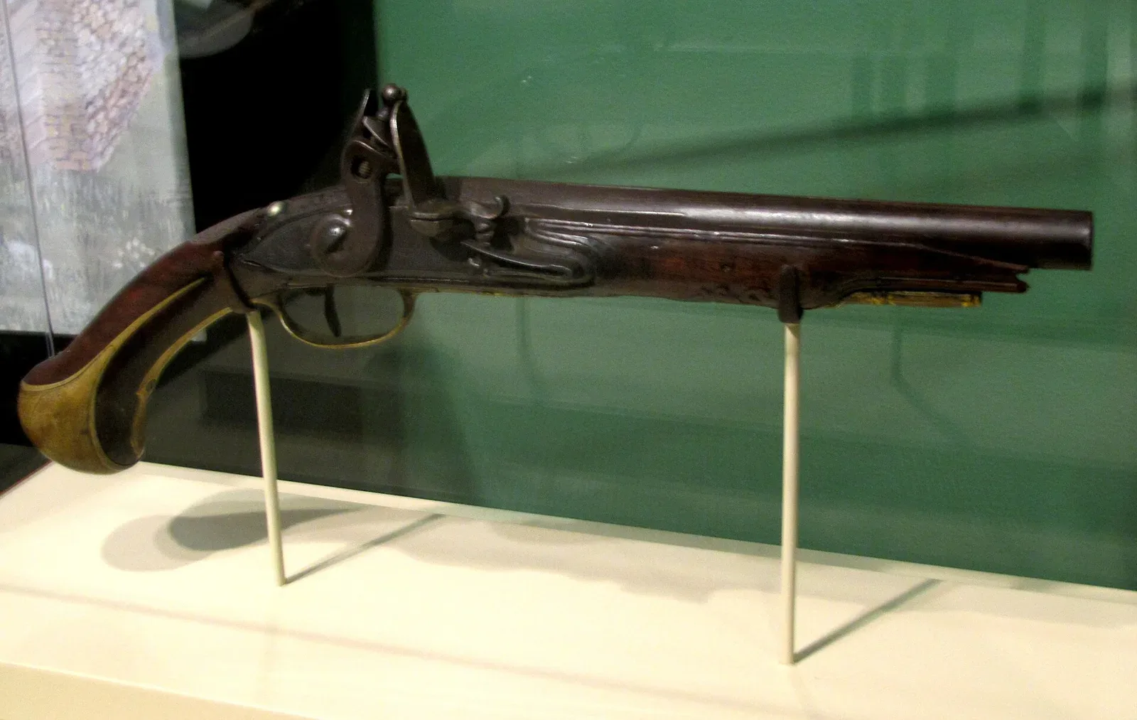 Tennessee Governor John Sevier's presentation pistol displayed at the Center for Historic Preservation